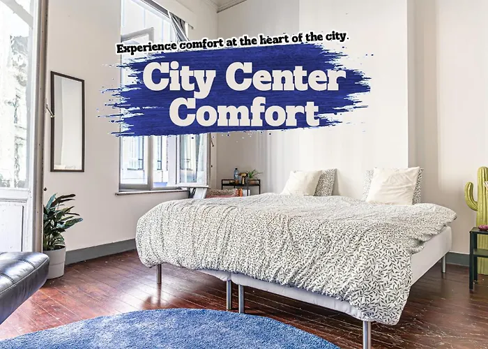 Central Gent Stay 2 Private Bedrooms 4 Guests